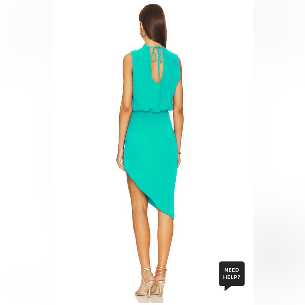 Amanda Uprichard Fabiana Midi Dress - Picture 2 of 9